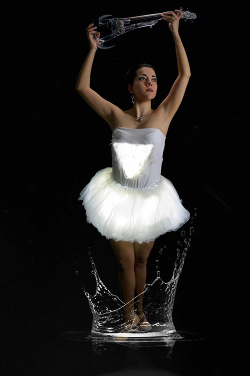 VIOLINISTA LED BAILARINA