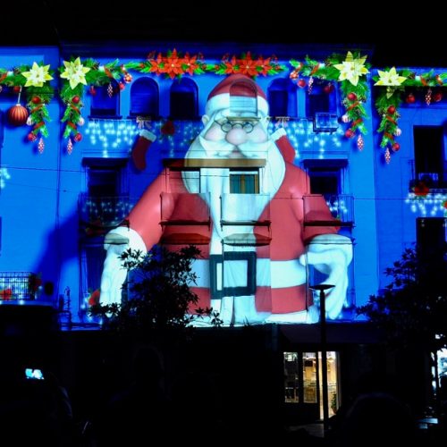 VIDEO MAPPING NAVIDEÑO